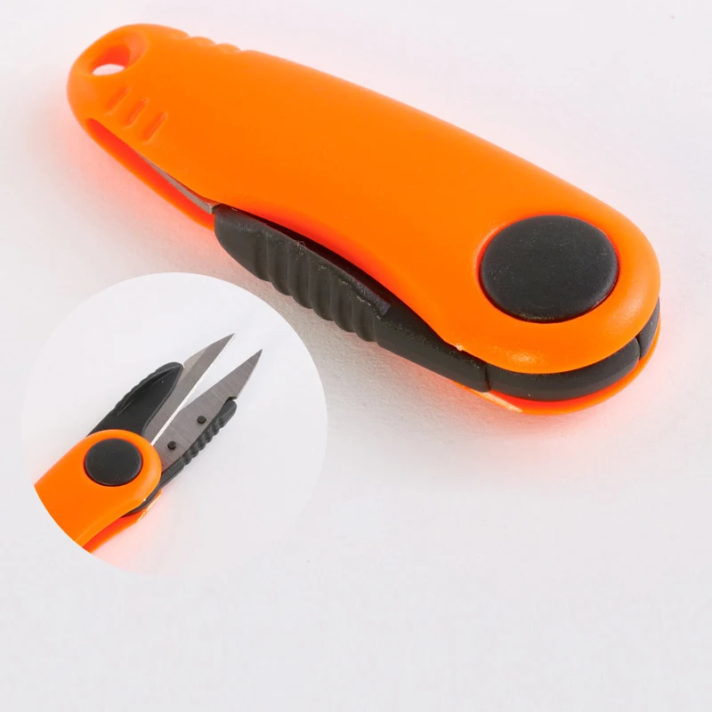 Stainless Steel Fish Use Scissors Carp Accessories Folding Fishing Line Cut Clipper Fishing cutting Scissor Tackle Box Tool