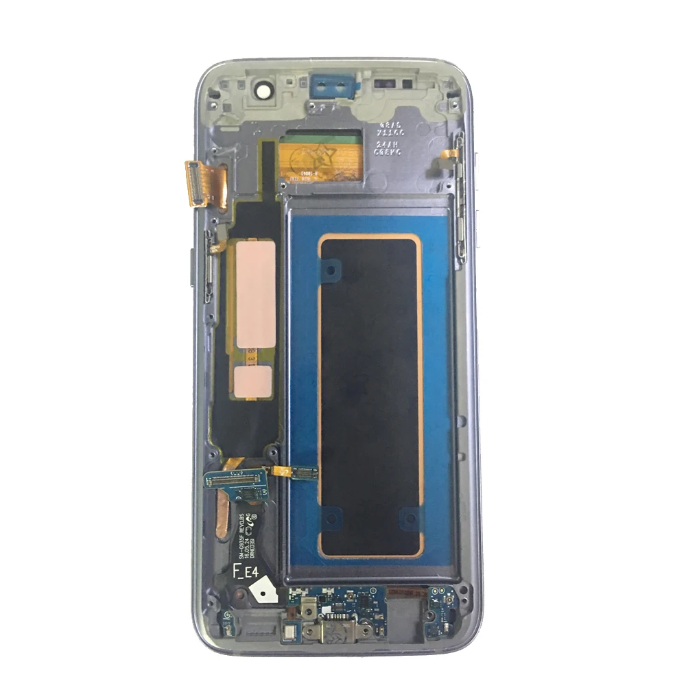 100% тест OLED LCDS для SAMSUNG Galaxy s7 edge G935 G935F ЖК дисплей сенсорный экран в сборе телефон