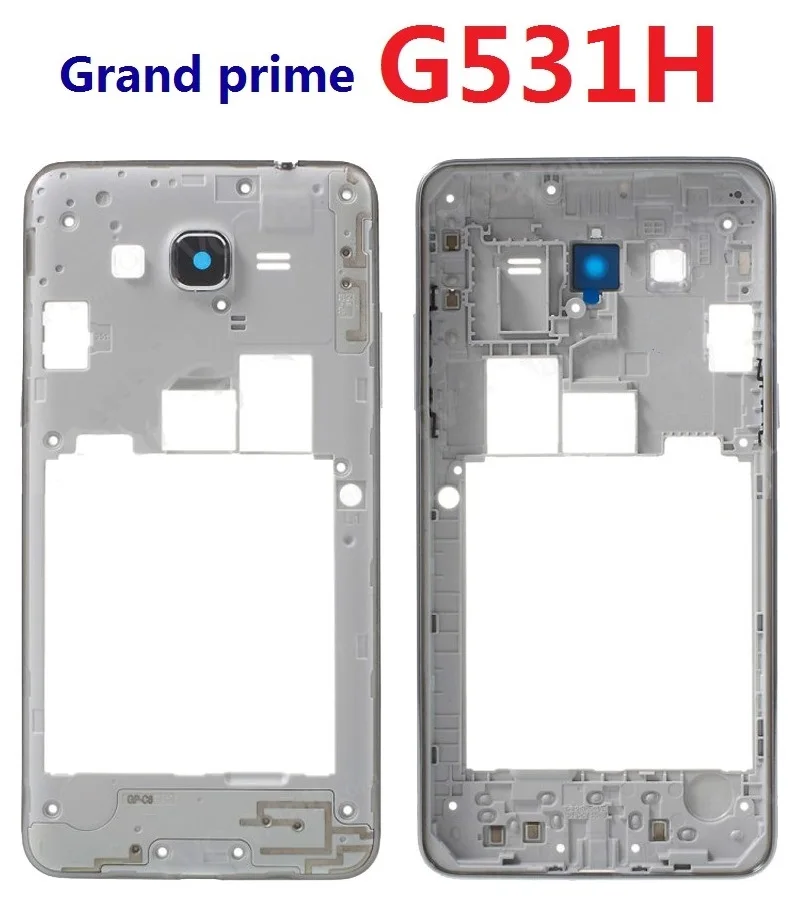 Корпус для Samsung Galaxy Grand Prime G531H G531H/DS G531F передняя рамка корпус с боковой кнопкой
