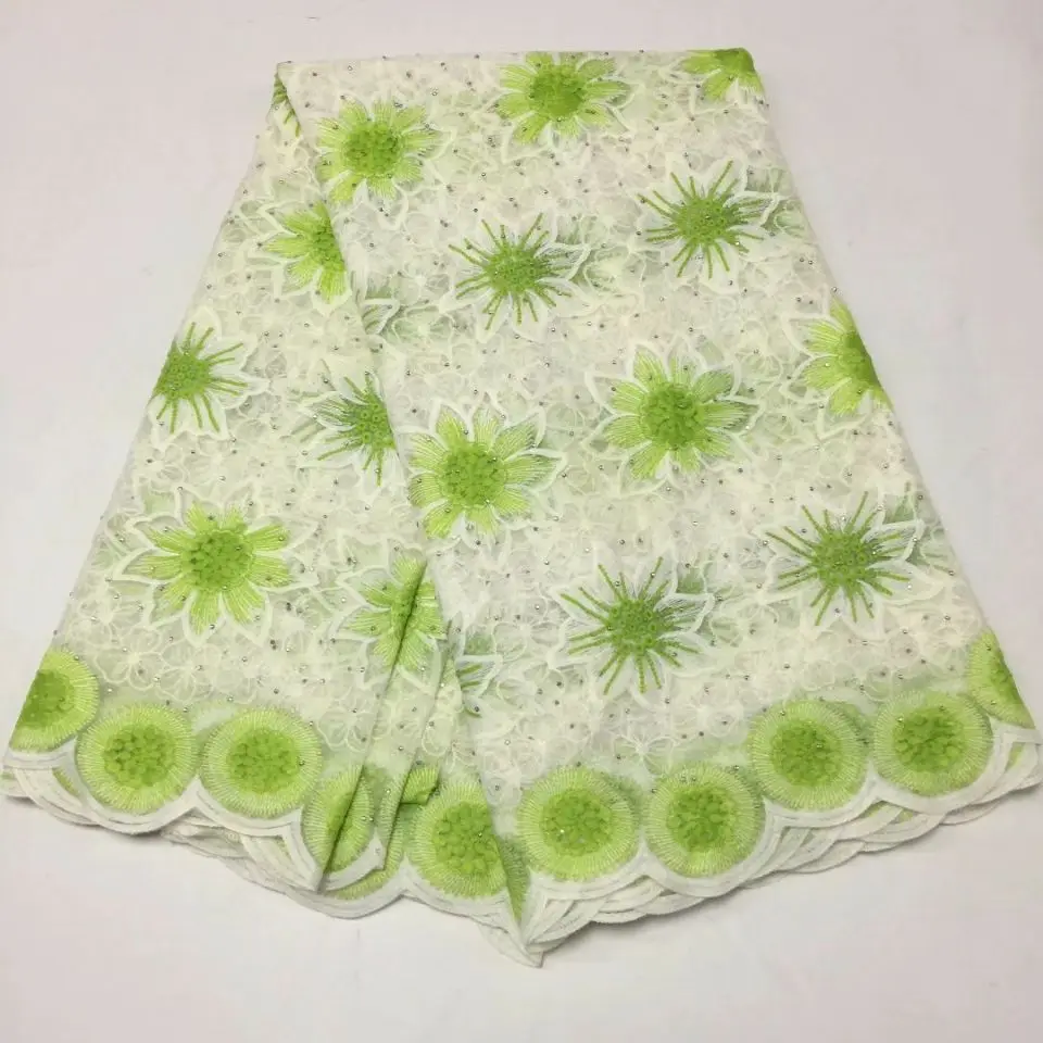 5 ярдов/шт. самая популярная белая африканская молочная шелковая кружевная