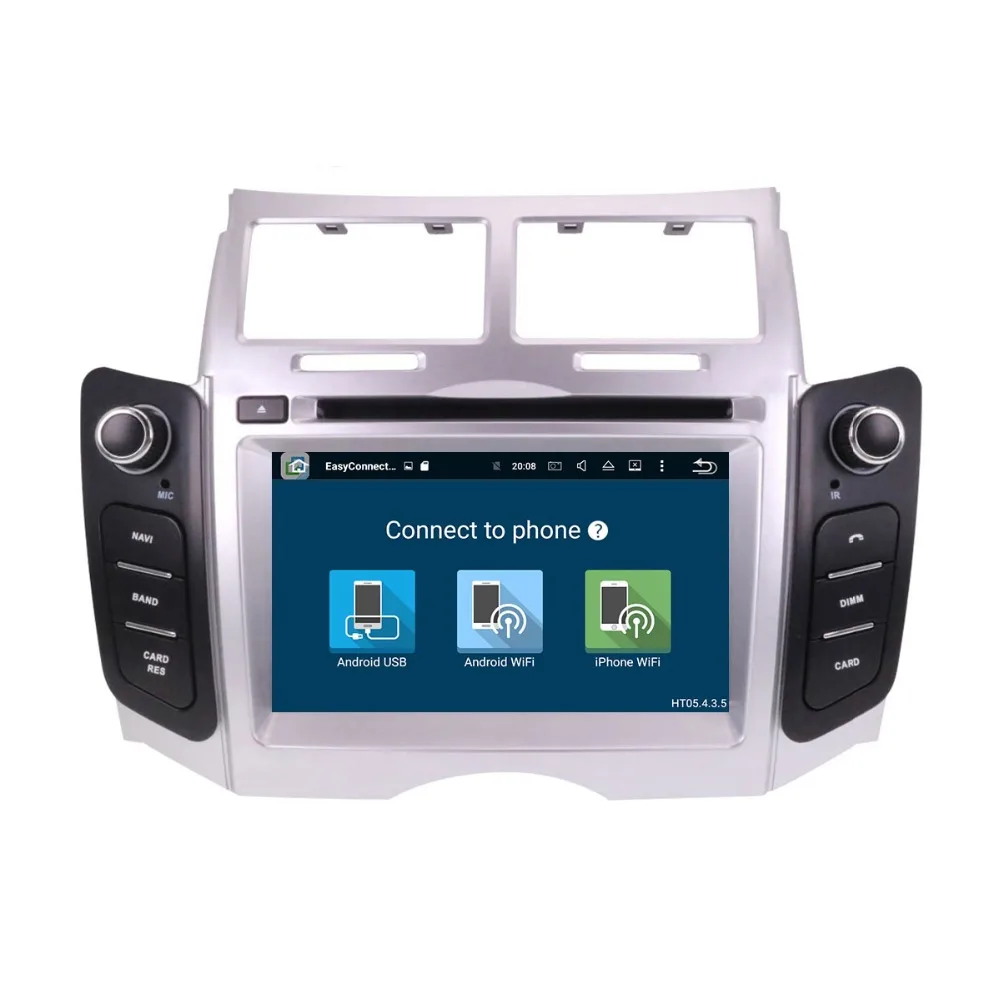 Android 10 0 Радио Стерео GPS для Toyota Yaris 2005 2006 2007 2008 2009 2010 автомобильный DVD плеер