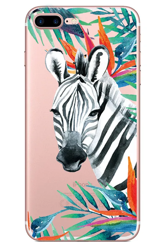 Case For iphone 5s 5 s se Cover Zebra Silicone Soft Shell Apple iPhone 6s 6 7 8 plus x 10 11 Pro Max Bags Funda |