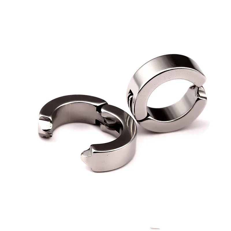 Мужские и женские серьги-кольца из титановой нержавеющей стали | Украшения