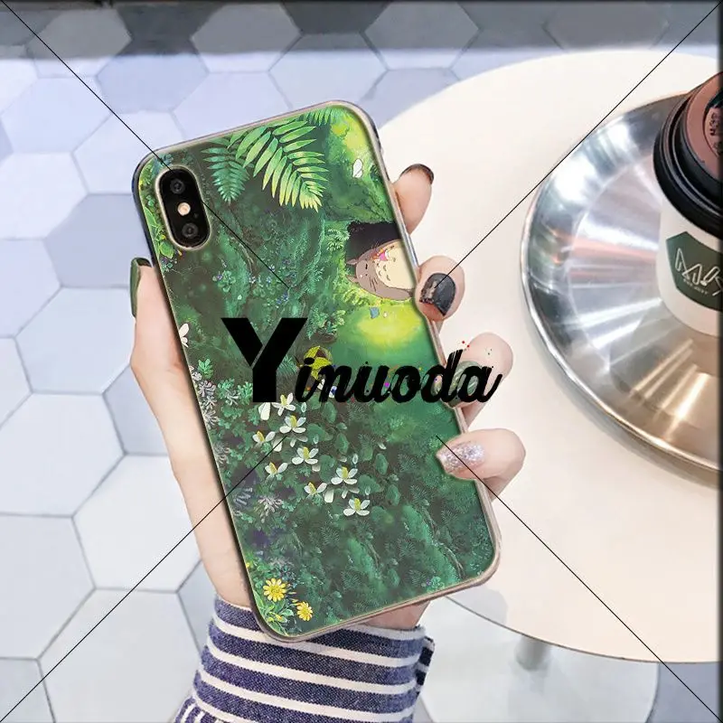 Yinuoda Chinchilla Hayao Miyazaki аниме пользовательские фото мягкий чехол для телефона Apple iPhone 8