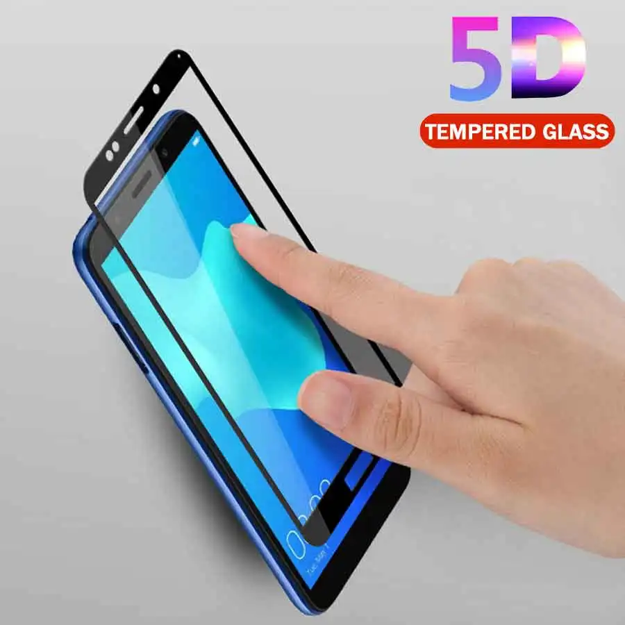 5D полное покрытие краев закаленное стекло для huawei Honor 7A 5 45 &quotСтекло Защитное