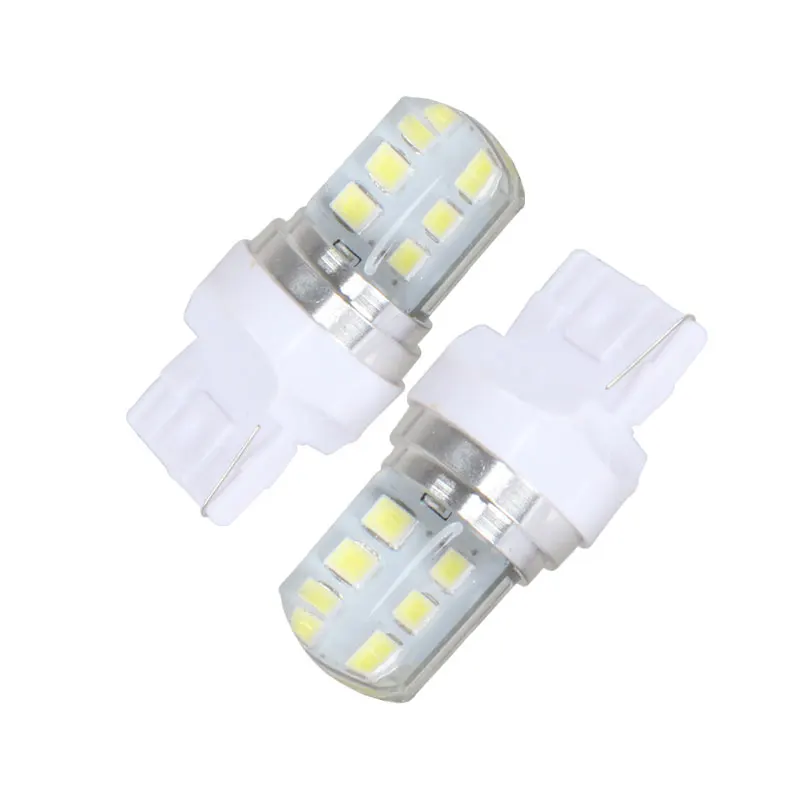 Оптовая продажа 7440 2835 12SMD автомобильный canbus светодиодный силикагелевый задний