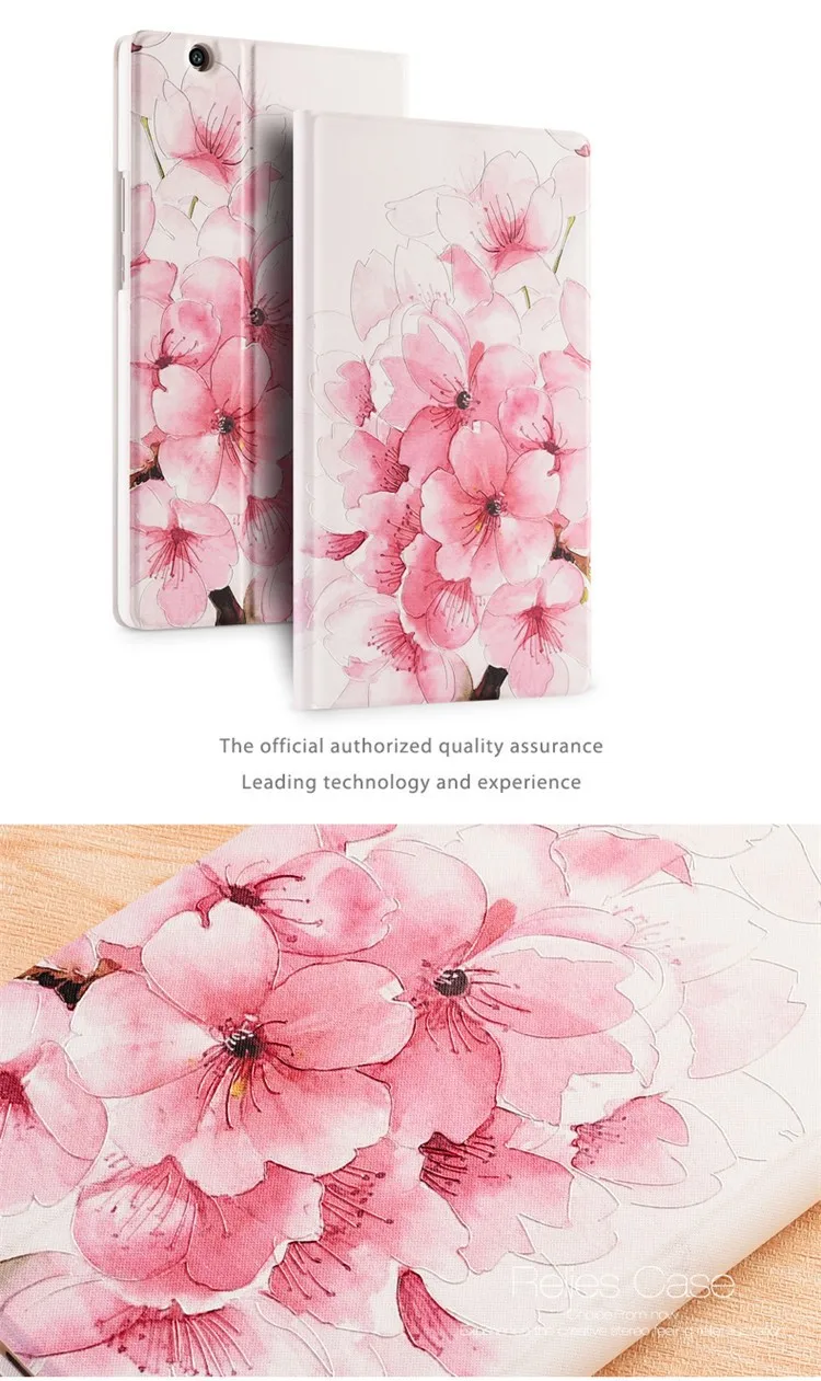 Для huawei Mediapad M3 BTV-W09 BTV-DL09 8,4 чехол 3D Цветочный умный чехол для планшета с эффектом сна для M3 Mediapad 8,4 Funda Capa Para