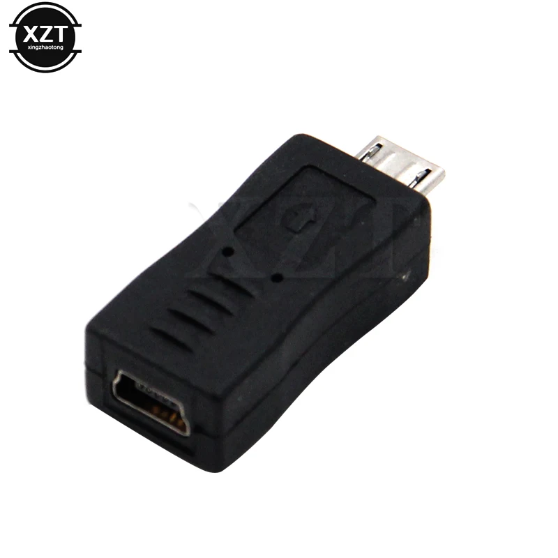 2 шт./лот зарядное устройство Mini USB папа Micro мама Тип B высококачественный адаптер