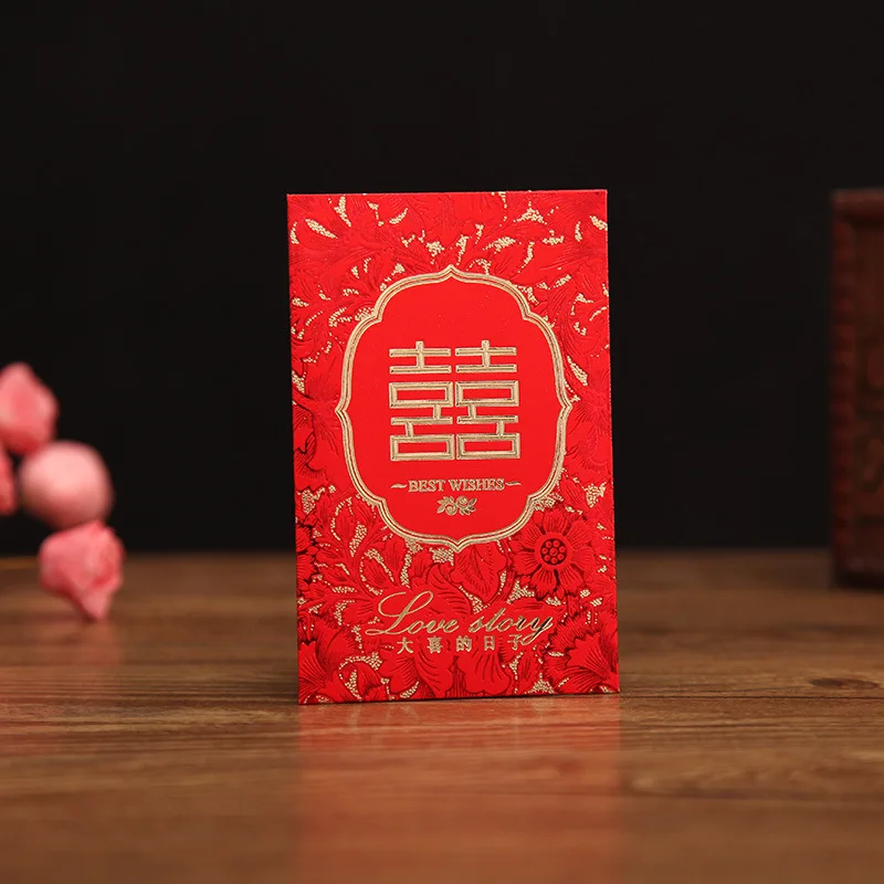 Бесплатная доставка! 30 шт. романтический свадебный конверт с наилучшими