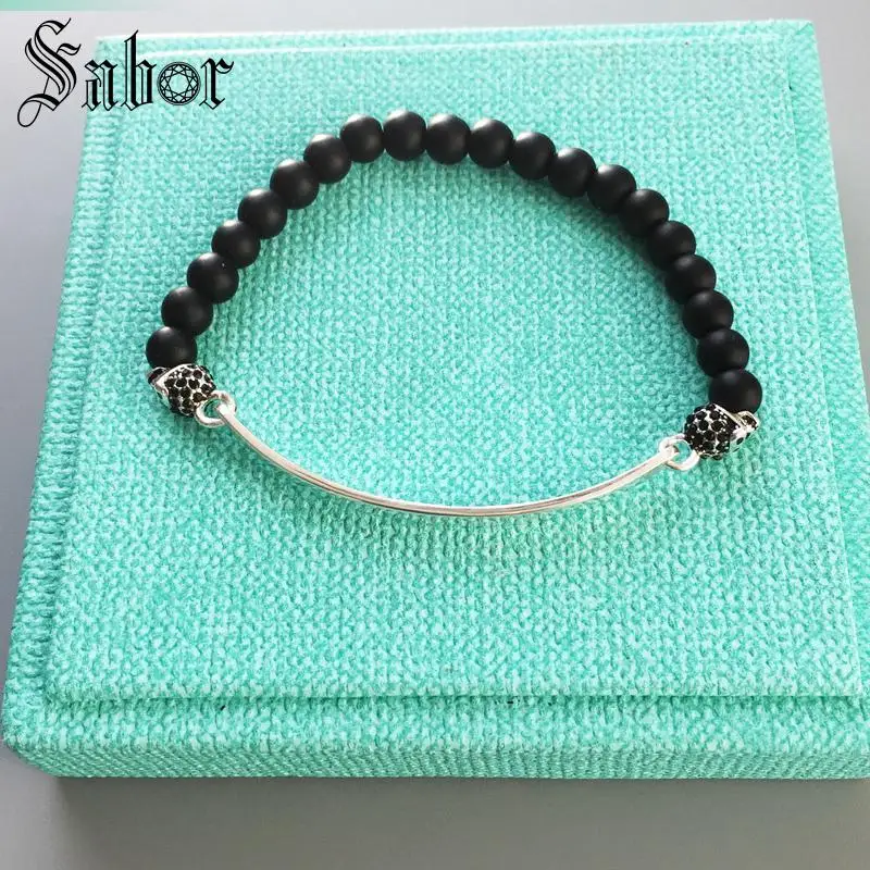 Кожаный браслет thomas с черепом и скелетом Rebel серебряного цвета ювелирные изделия