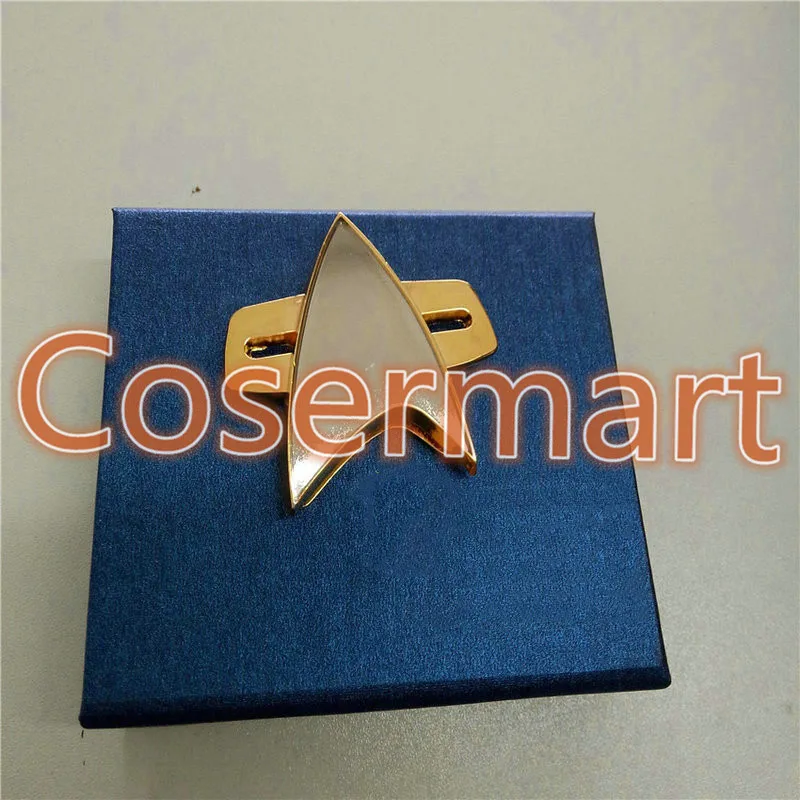На фоне звезды rek Pin Косплэй Voyager Коммуникатор бейдж Брошь на булавке| |