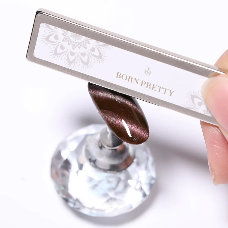 BORN PRETTY Cat Eye магнитная палочка 3D эффект сильная пластина инструменты для дизайна ногтей изогнутая линия полоса для Гель-лак для использования с магнитом лак