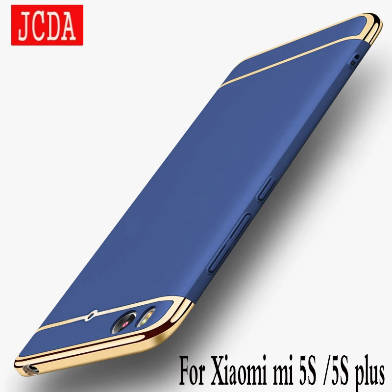 Xiao Mi 5S плюс + телефон сумка В виде ракушки 3in1 Роскошные пластиковый жесткий верх
