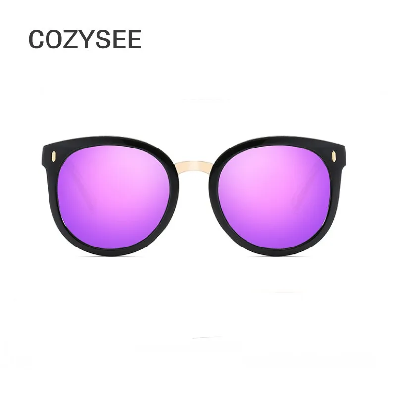 New Hot Vintage Coating Mirror Cat Eyes Brand Designer Retro Smoke Purple Sunglasses UV400 Protection Women Lady Sun Glasses | Аксессуары