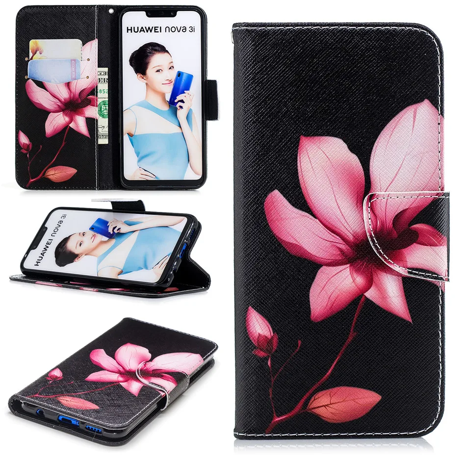 Высококачественный чехол с рисунком для Huawei Honor 10 6C 6X 7X 8C P30 P20 P9 Mate 20 Lite P Smart 2019