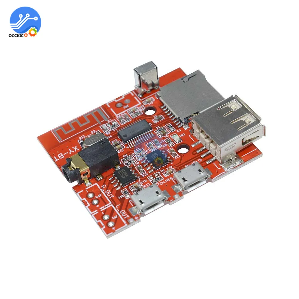 USB MP3 Bluetooth декодер доска Аудио анализатор спектра усилитель плата TF карта Bluetooth 4,1 Беспроводной ЦАП с пультом дистанционного управления