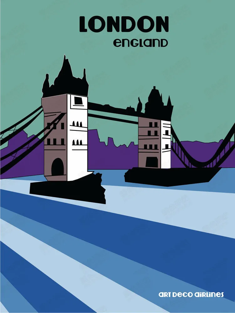 Al fe Эйфелева башня Париж Франция вид пейзаж винтажный Ретро декоративный плакат