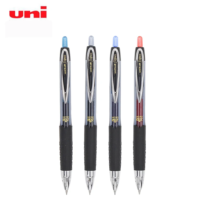 

1 piece Mitsubishi Uni-Ball UMN-207 Signo 207 Retractable Gel Ink Rollerball Pen 0.5mm Japan Black Color