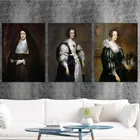 Украшение для дома, печать на холсте, настенные картины, постер, картины с изображением британского Энтони Ван Дейка