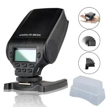 Meike MK320 MK 320 TTL вспышка для горячей обуви камеры Canon 760D 750D 700D 650D 600D 550D 70D 60D 5D III 7D II|flash