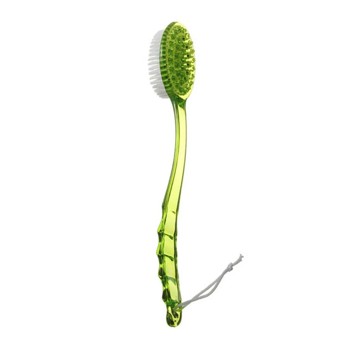 

Long Handled Body Bath Shower Back Brush Scrubber Massager Disability Helper Green