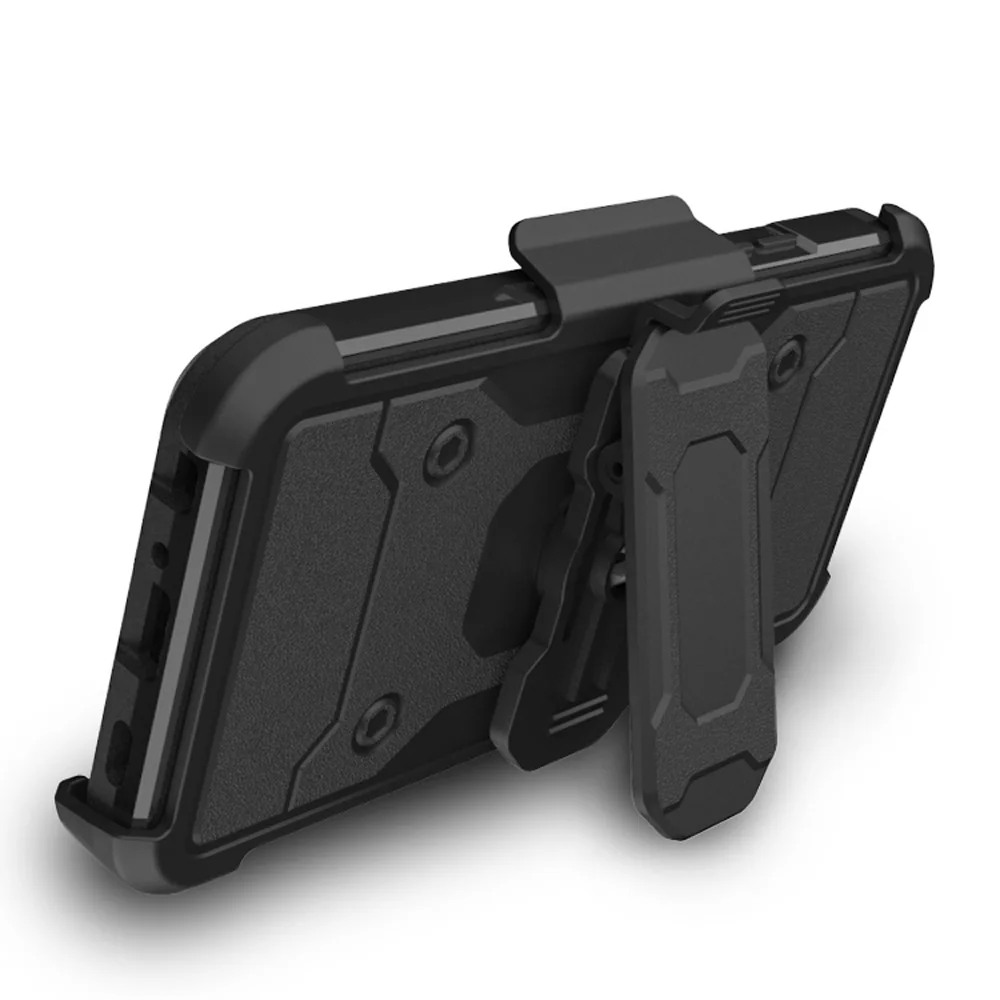 For LG K40 Armor Case Belt Clip Holster Shockproof Kickstand Cover Lg K12 + Plus model x42 | Мобильные телефоны и