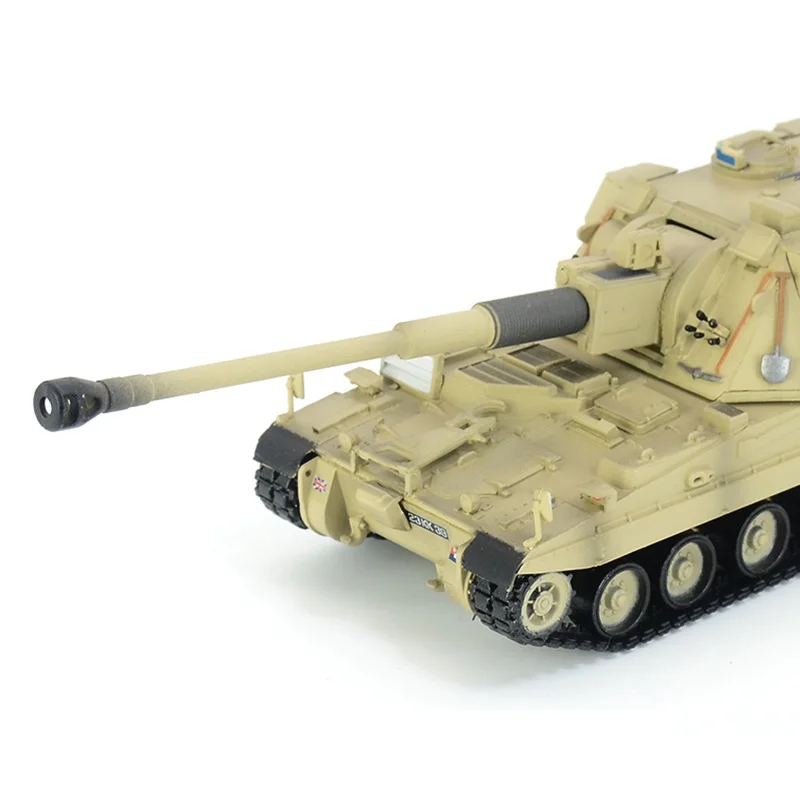 Готовая в масштабе 1/72 британская армия AS 90 SPG оборудование для оружия 155 мм L131