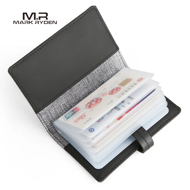 Держатель для карт Mark Ryden вместительный Чехол повседневный стиль мужчин и женщин