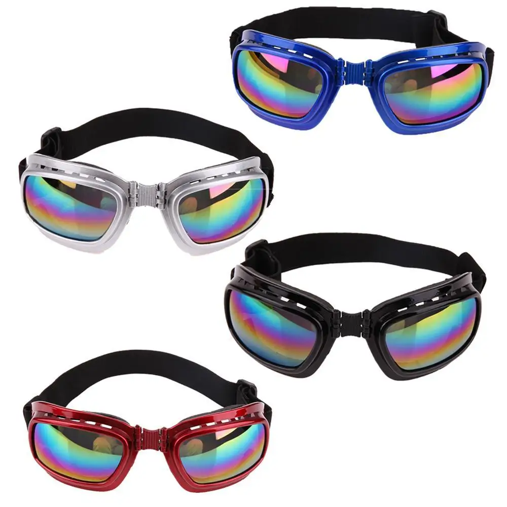 Dog Sunglasses Multi-Color Windproof Pet Eye Wear Protection Puppy Goggles Medium Large Accessories | Дом и сад