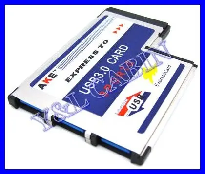 3 Порт Скрыты Внутри USB 3.0 для Expresscard Express Card 54 мм Адаптер Конвертер FRESCO LOGIC Чипсет