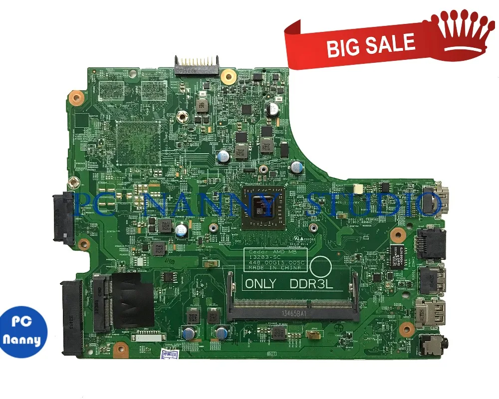 PCNANNY HMH2G 0HMH2G для Inspiron 15 3000 3541 материнская плата ноутбука E1 6010 DDR3L