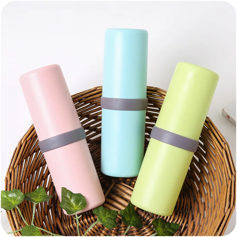 

Portable Travel Toothpaste Toothbrush Holder Cap Case Household Storage Box Outdoor Holder Bathroom Accessories -30
