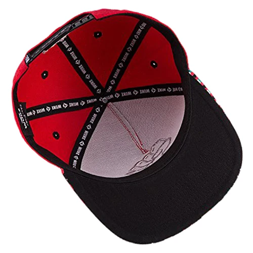WuKe вышивка Snapback, бейсболка с плоскими полями хип-хоп кепки, красная Карта Африки