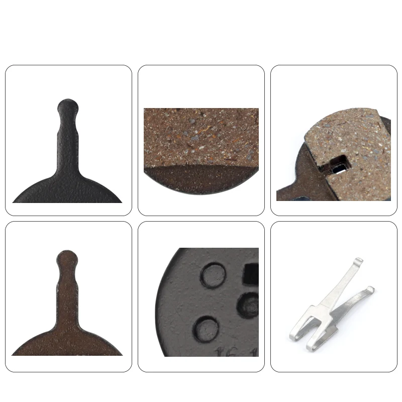 

BIKEIN 4 Pairs Outdoor Cycling MTB Bike Resin Hydraulic Disc Brake Pads For AVID BB5 Line Pulling Disc Brake Mountain Bike Parts