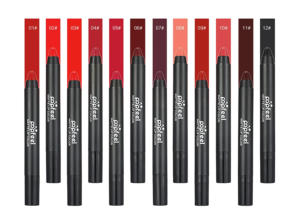 Водостойкая Помада для губ LG181 водостойкая помада карандаш цвет: красный матовый