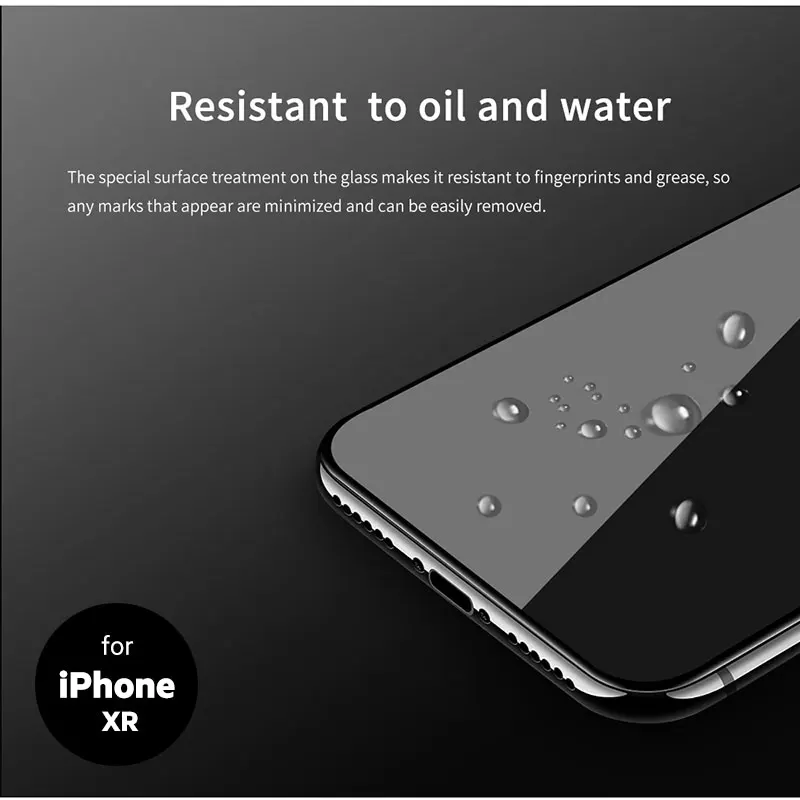 Защитная пленка для экрана JCPAL iPhone XR закаленное стекло с защитой от подглядывания
