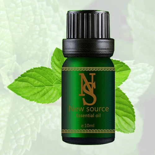 

Clean Pores Improve Blackhead Relieve tired Refreshing Natural Pure Peppermint Essential Oil 10ml for face care massage oil Z6