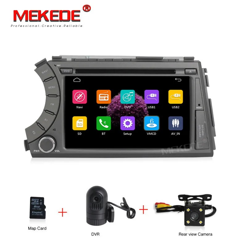 CAR DVD CAMERA DVR MEKEDE емкостный экран HD 2 din автомобильный DVD для ssangyong Actyon Kyron с автомобильным gps Радио Для ssangyong actyon kryon поддержка SWC - Цвет: CAR DVD CAMERA DVR