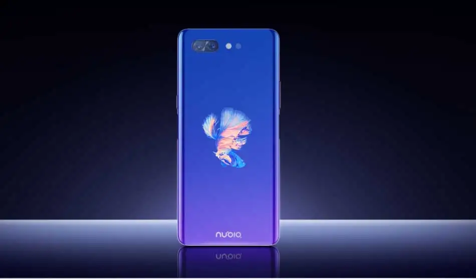 Zte Nubia X 4G LTE мобильный телефон с двойным экраном 6,2" 5,1" Snapdragon 845 8 ГБ 128 Гб Двойная камера 24 МП 16 МП 2 дисплея смартфон