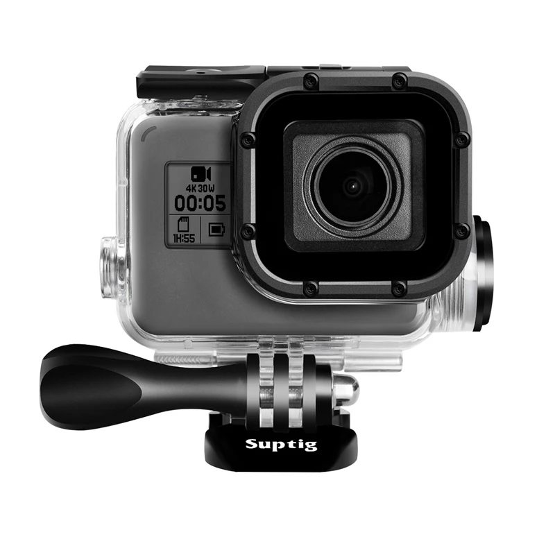 Водонепроницаемое зарядное устройство для экшн камеры Gopro Hero 3 + 4 5 6 7|Чехлы