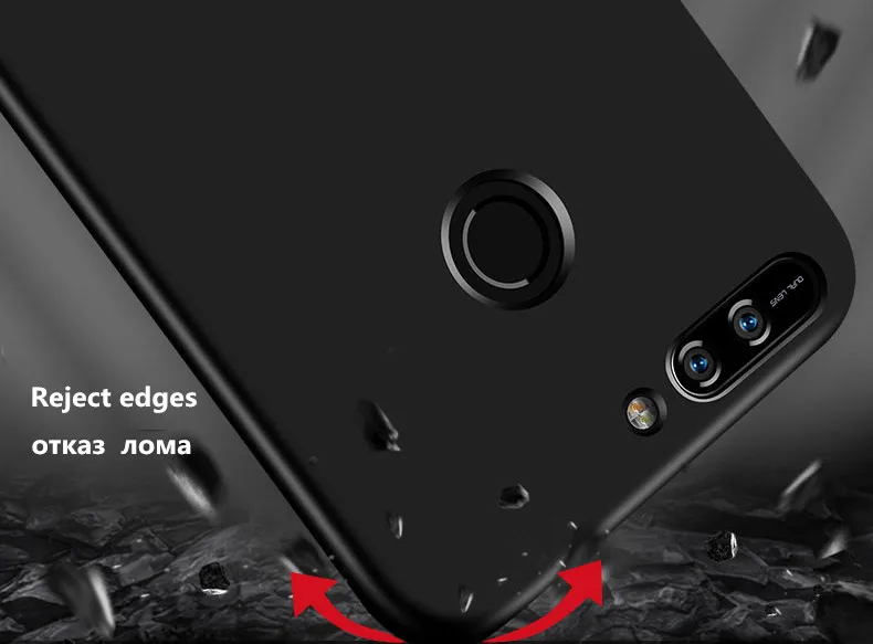 soft TPU Case for Huawei Honor 8 lite 9 6C 6 C pro 7x 6a mate 10 p20 p10 P8 p9 Lite 2017 Full Cover Matte Cases Protector | Мобильные