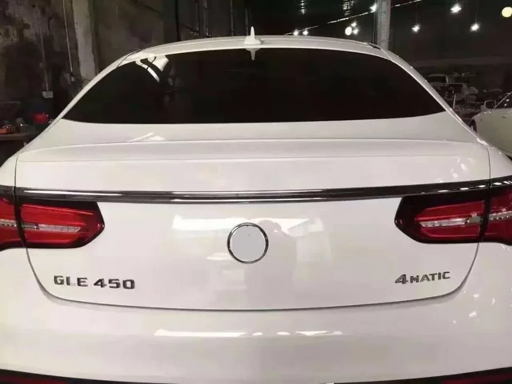 Белые задние Спойлеры на багажник крылья для Mercedes Benz W166 C292 GLE coupe sport AMG GLE450 2015 2016 2017