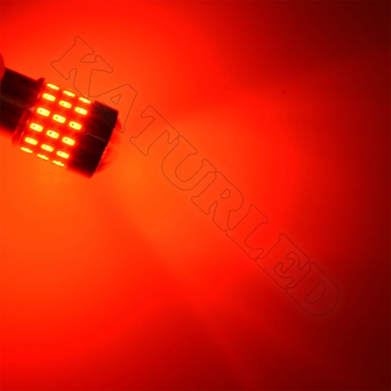 2 шт. супер яркий 1157 BAY15D 3014 54 EX Chipsets 2057 2357 7528 светодиодный лампы для указателей
