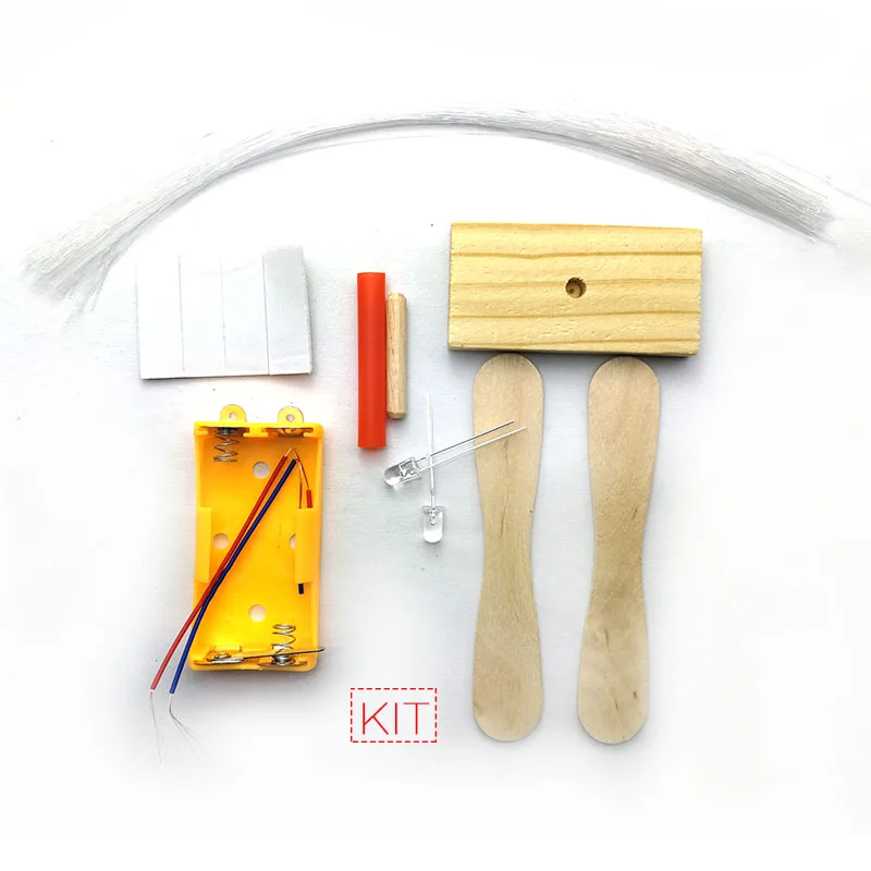 Светодиодная цветная оптоволоконная лампа CIRMECH набор сделай сам многоцветная