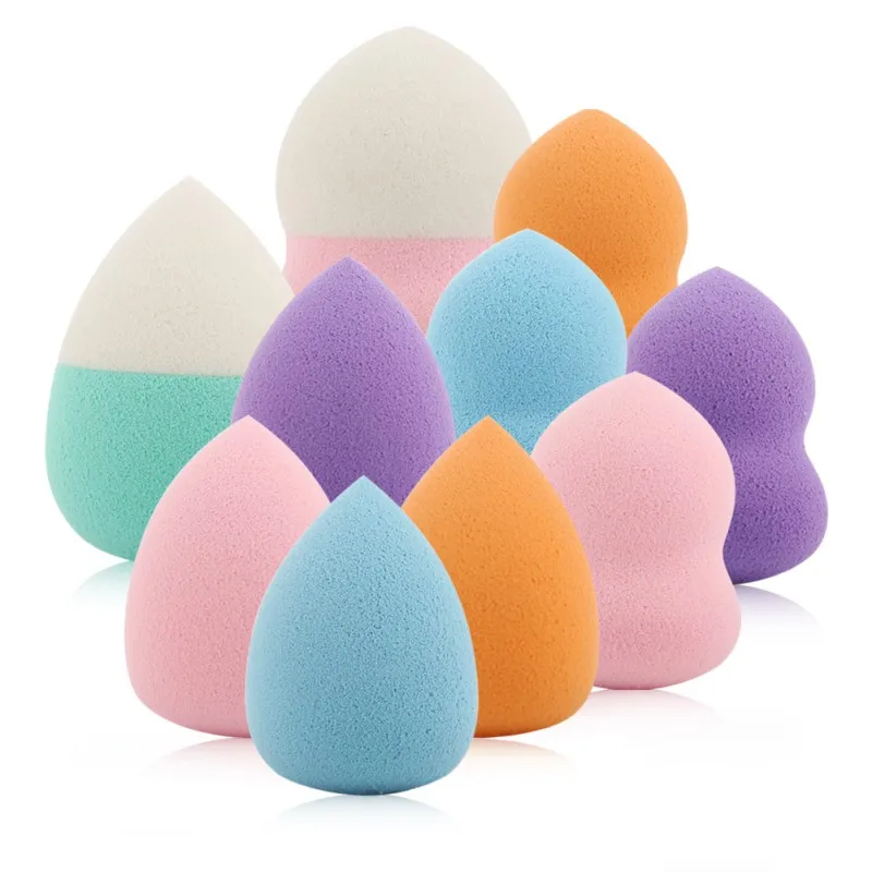 10 шт. губка для макияжа пудра пудры Мягкая косметическая PL2|makeup sponge puff|cosmetic puffsponge