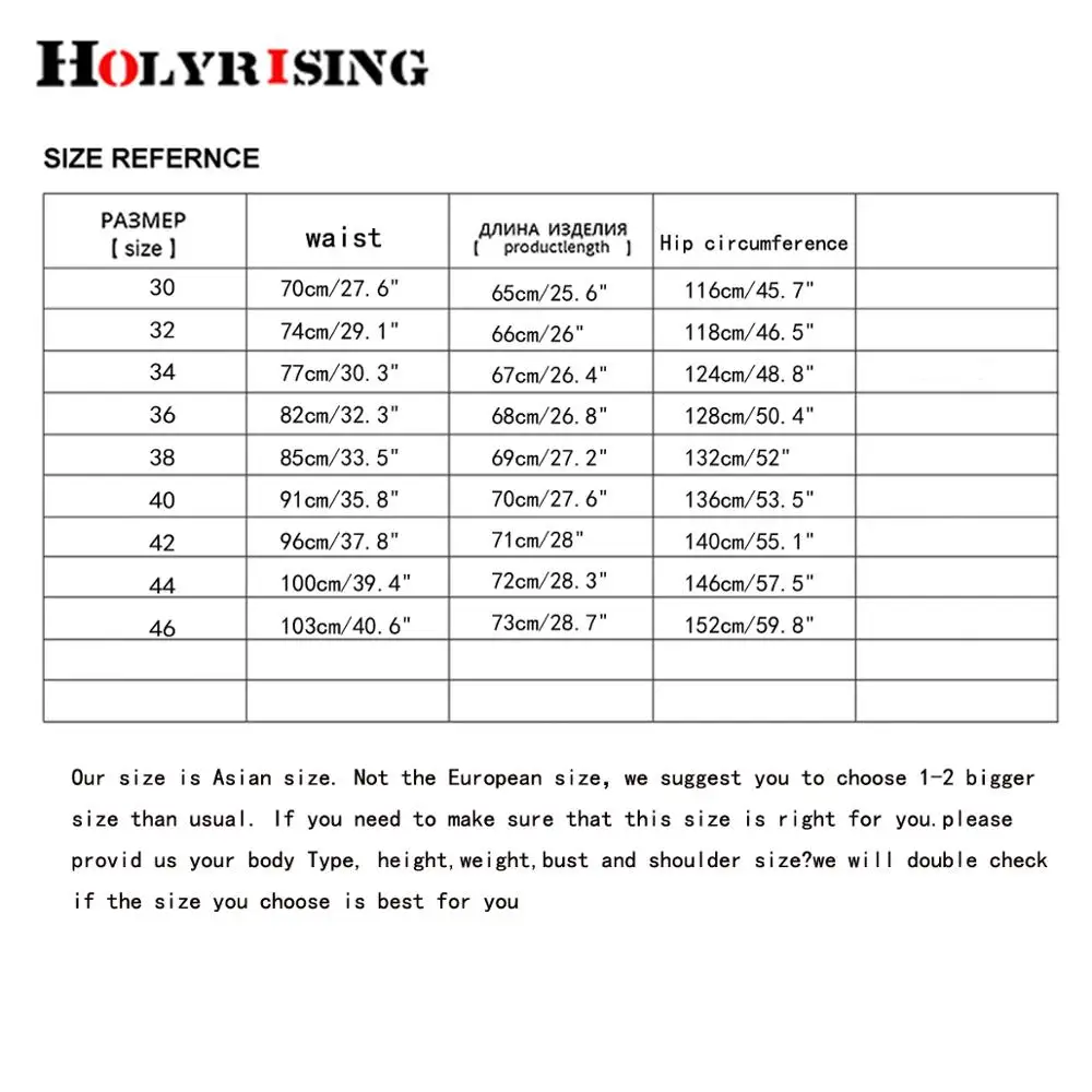 

Holyrising Hip Hop Summer Shorts Men 2019 Black Man Shorts Multi-pocket Punk Casual Knee Length Short Men 30-46 size 18858-5