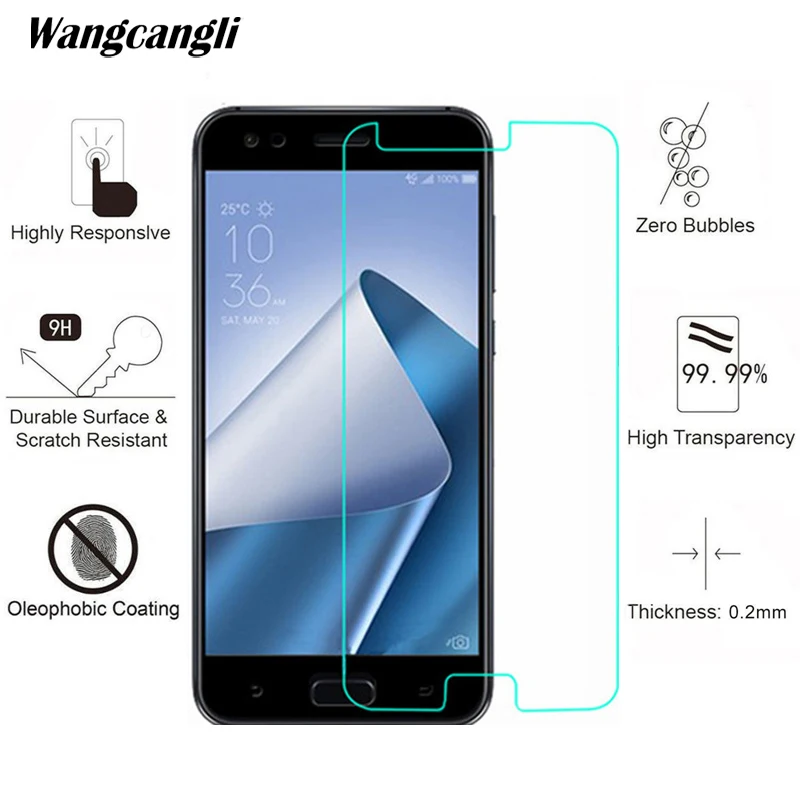 Защитное закаленное стекло для экрана ASUS ZE554KL 9H мобильный телефон 2.5D HD