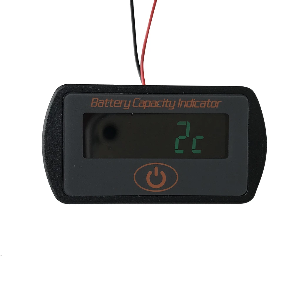 LY7S 7.4V/12V Adjustable LCD Car Lead-Acid Lithium Battery Voltmeter Voltage Tester Touch-Type Capacity Indicator | Электронные