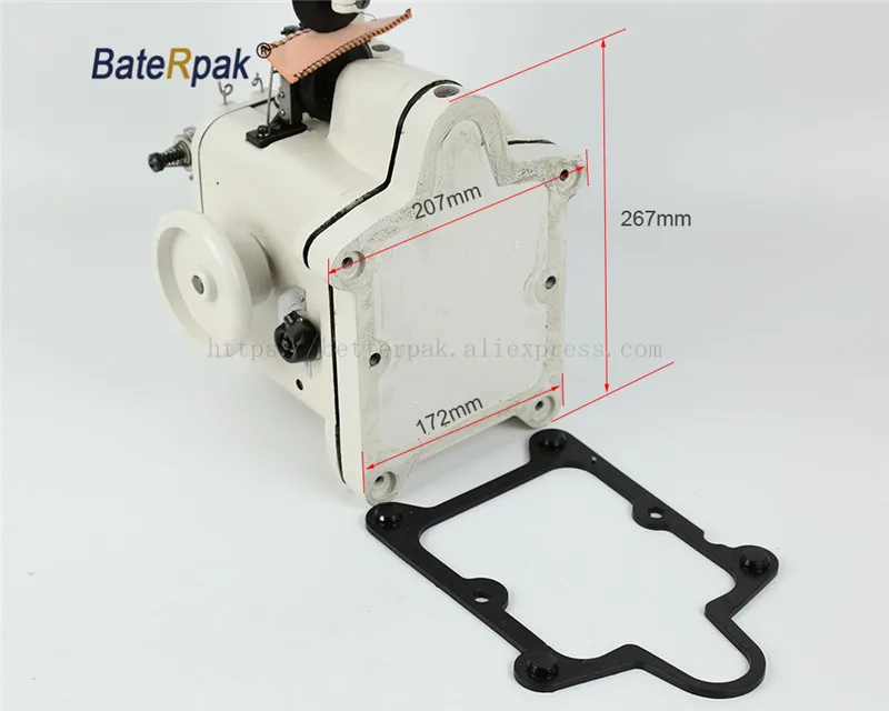 BateRpak SM-402A, Высококачественная высокоскоростная меховая швейная машина, без стола, без мотора, цена только для машинной головки