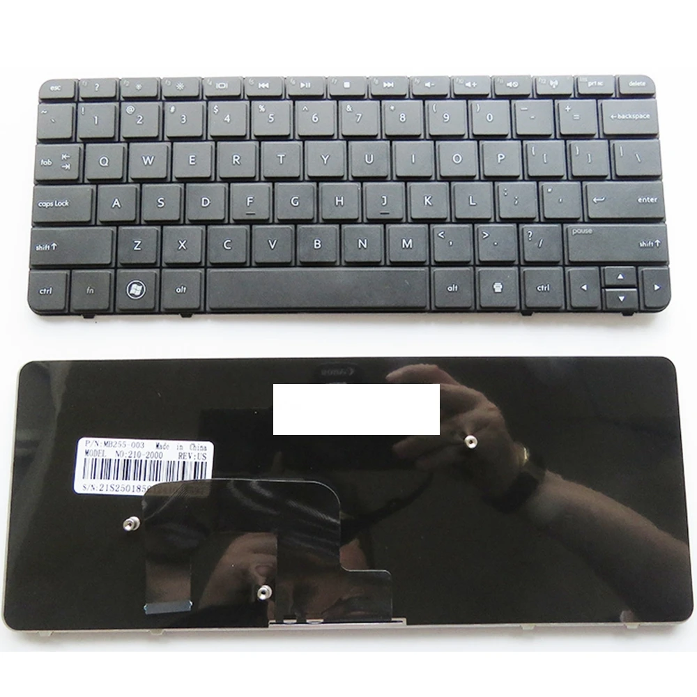 US Новинка для HP mini 210-2000 Mini 110-3748tu 3751 HSTNN-F05C сменная Клавиатура ноутбука английская
